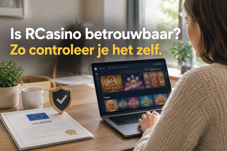 Is RCasino betrouwbaar? Zo controleer je het zelf