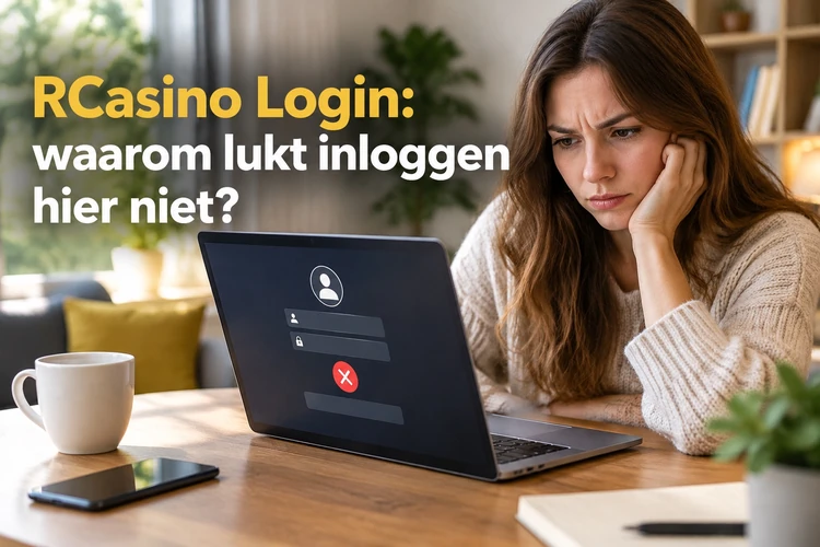 RCasino Login: waarom lukt inloggen hier niet?