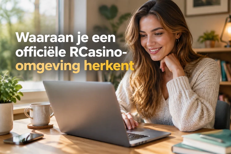 Waaraan je een officiële RCasino-omgeving herkent